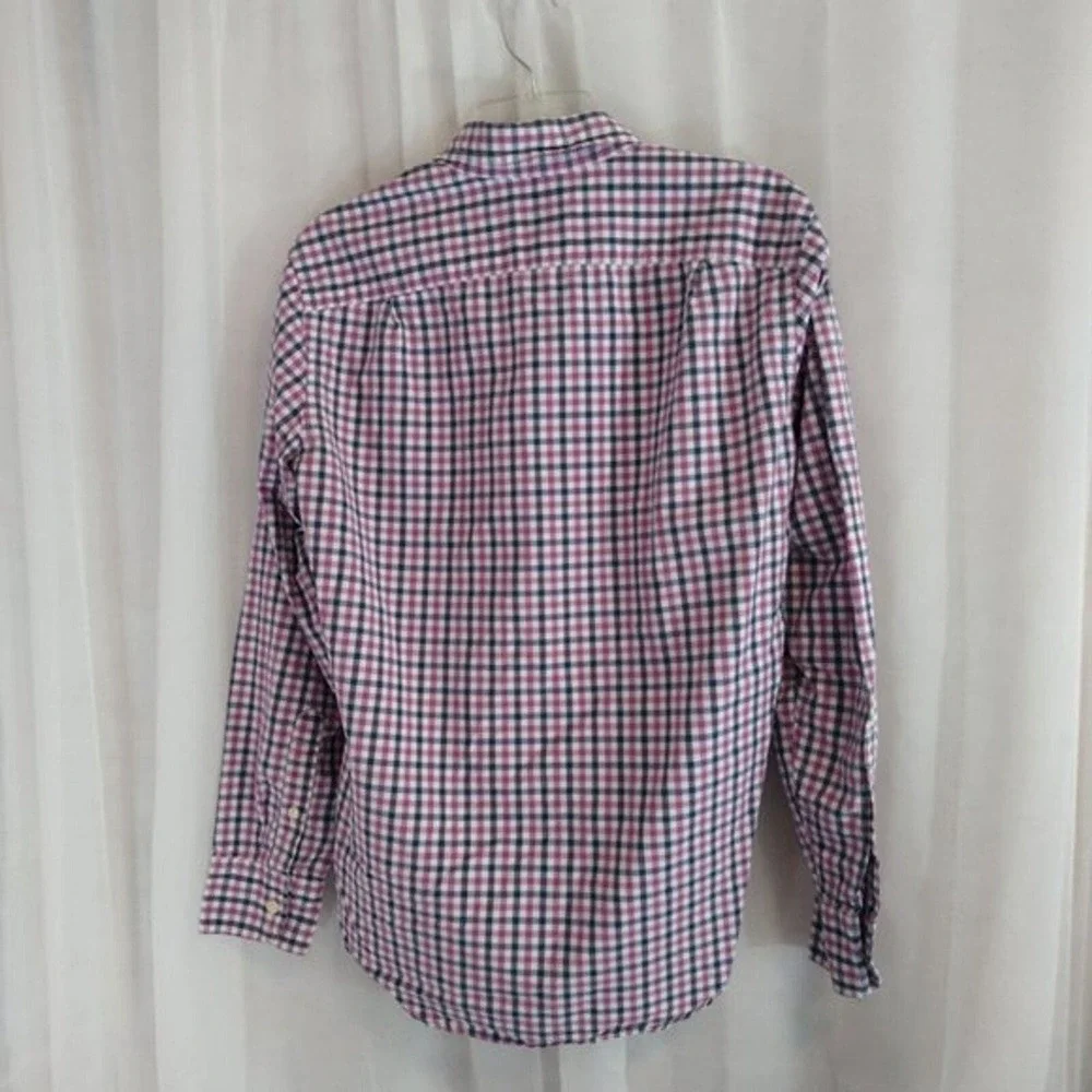 J Crew Shirts Mens S Purple Blue Check Button Down‎